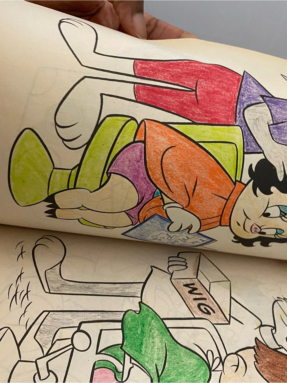 Vintage 1988 Looney Tunes Color Activity Coloring Book Merrigold Press Used